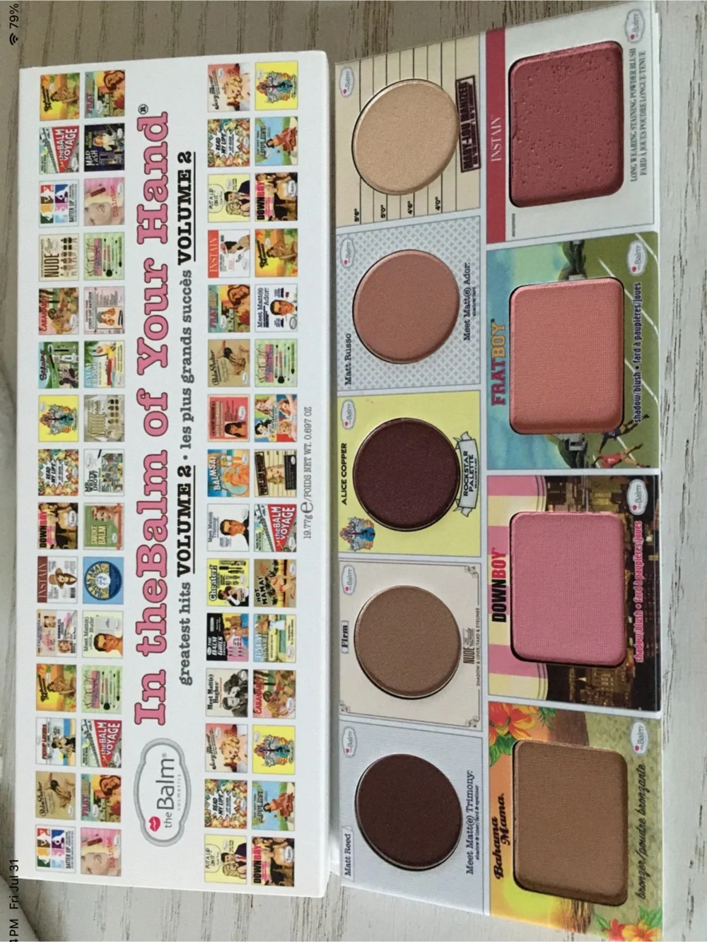 theBalm compact face